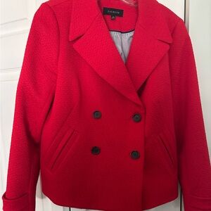 Talbots Bold Red blazer/jacket